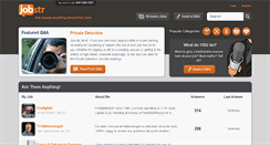 Desktop Screenshot of jobstr.com